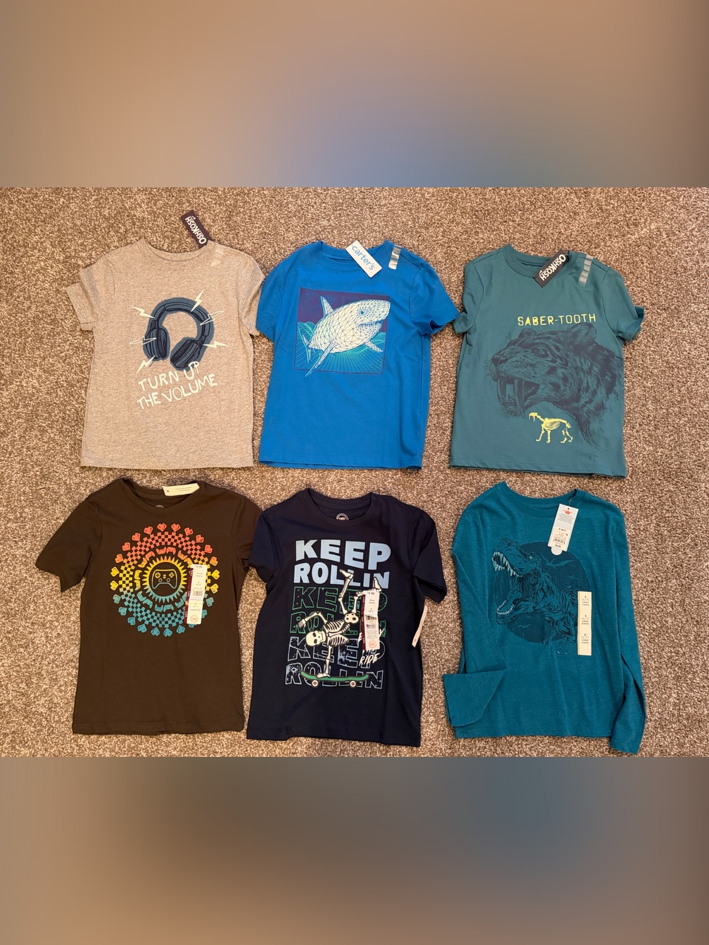 Boys 6/7 NWT Shirt Set
